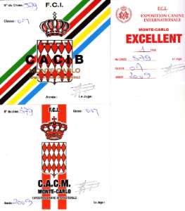 CACIB et CAC monaco 2009