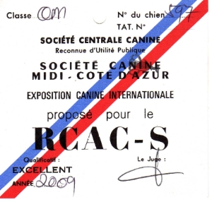RCACS AVIGNON 2009