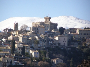 Le chateau des Grimaldi au Haut de Cagnes